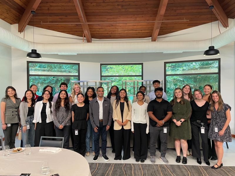 Verizon intern cohort together